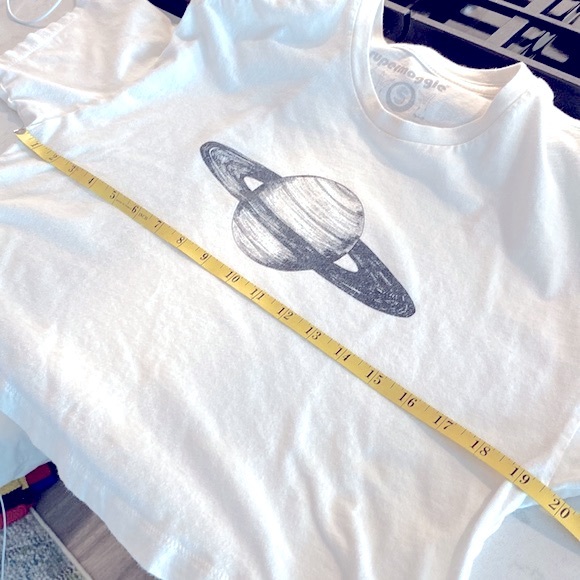 Supermaggie Saturn Clover Crop Short Sleeve Tee - Picture 5 of 5